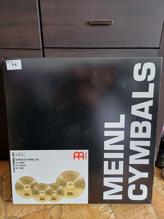 Zestaw talerzy perkusyjnych Meinl HCS 14",16",20"