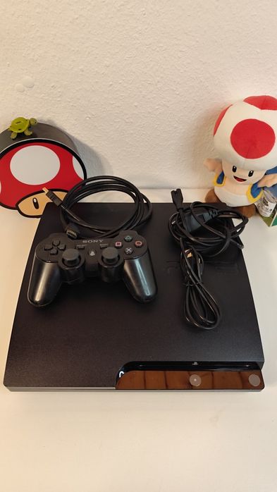 Легендарна Sony PlayStation 3 Slim 320GB (CECH-2504B) / Повний комплект