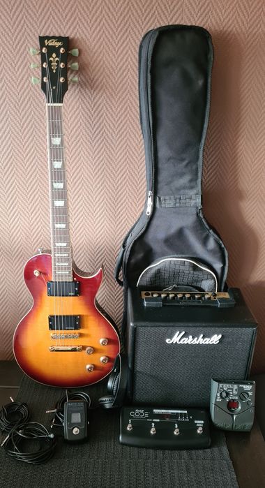 Gitara Vintage Seymour Duncan EMG Marshall code 25+footswitch code ...
