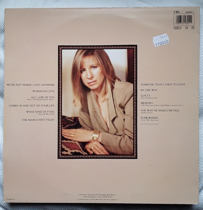 Disco LP vinil de Barbra Streisand Greatest Hits... and More