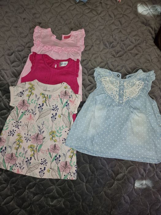 Paczka ubranek dla dziewczynki rozmiar 56-62