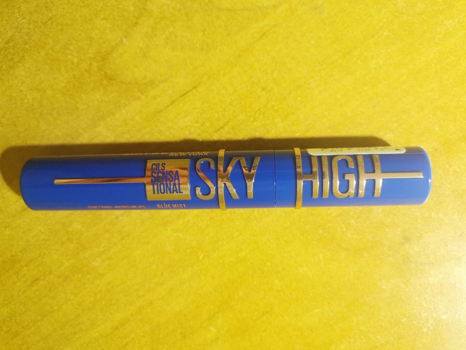 Nowa niebieska maskara do rzęs Maybelline Sky High 7,2 ml Blue mist