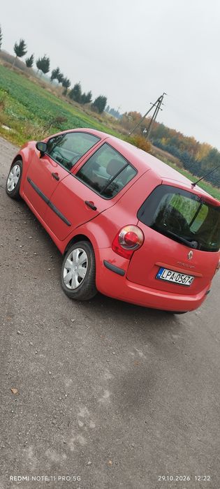 Renault Modus 1.4 16 V 98 Km 2004 Rok Jeden Właściciel