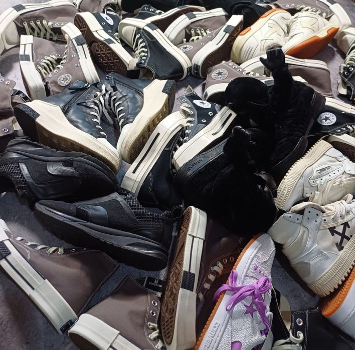 Converse x rick owens  turbodrk