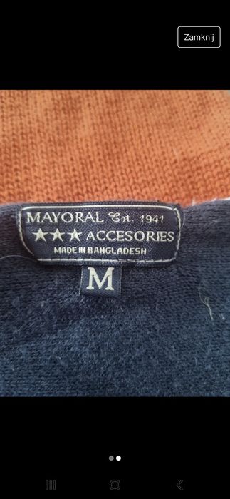 Mayoral szal chlopiecy