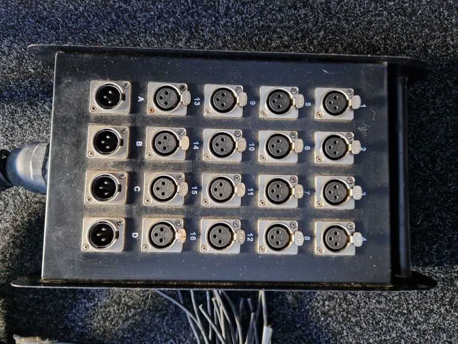 Patch Rack - 16 canais Fêmea / 4 Macho