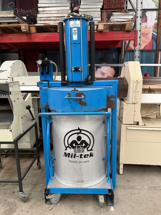 Prasa pneumatyczna do odpadów - kompaktor na odpady Mil-tek