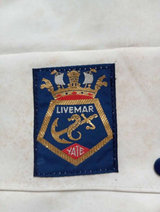 Fato de oleado/ lona de PVC, integral para atividades marítimas