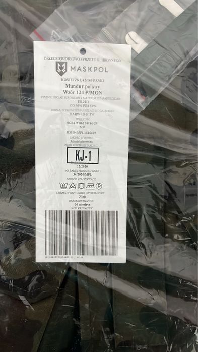 Mundur polowy wzór 124P/MON