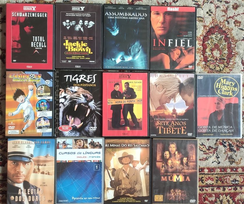 Lote de 98 dvds originais