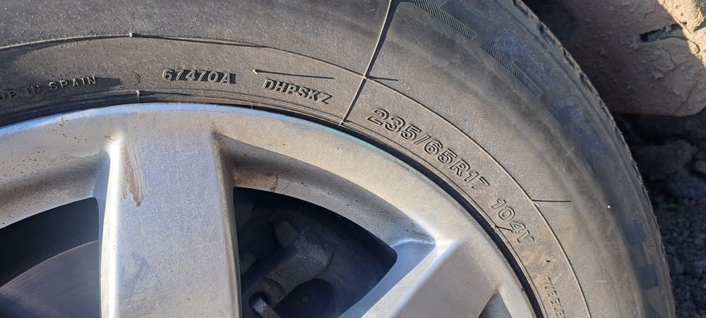 Комплект коліс Mercedes R17 5х112