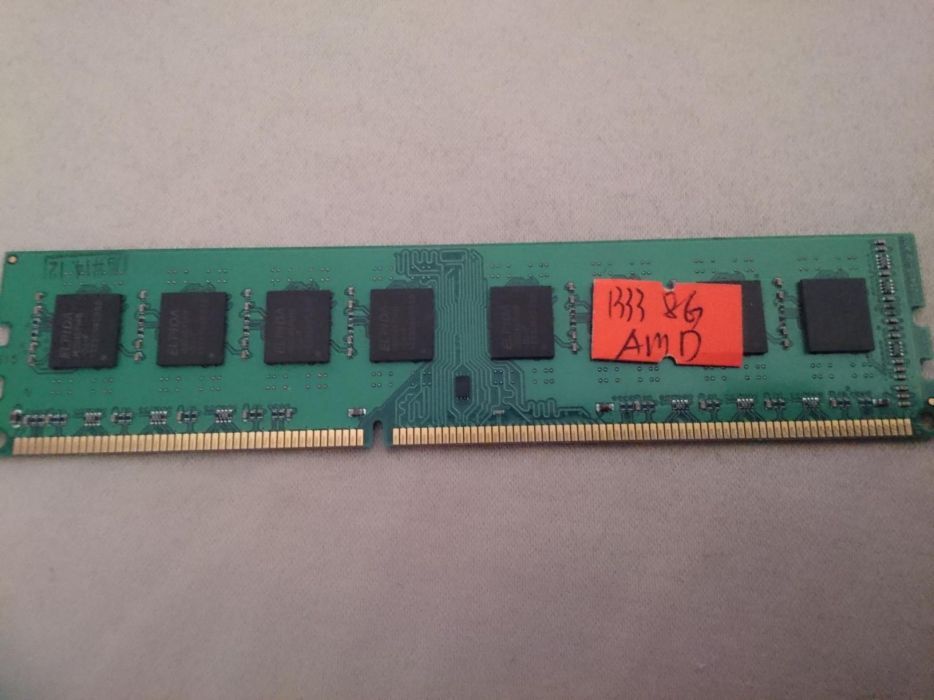Оперативная память АМД 8 Гб DDR3 PC3-10600 1333Мгц