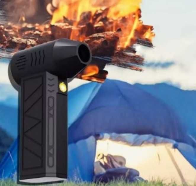 Портативний повітродув Mini Jet Fan 52 м/с кишеньковий турбовентилятор