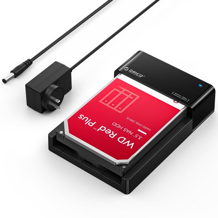 Stacja dokująca orico 6629us3-sv do dysków 2,5/3,5" sata hdd ssd usb
