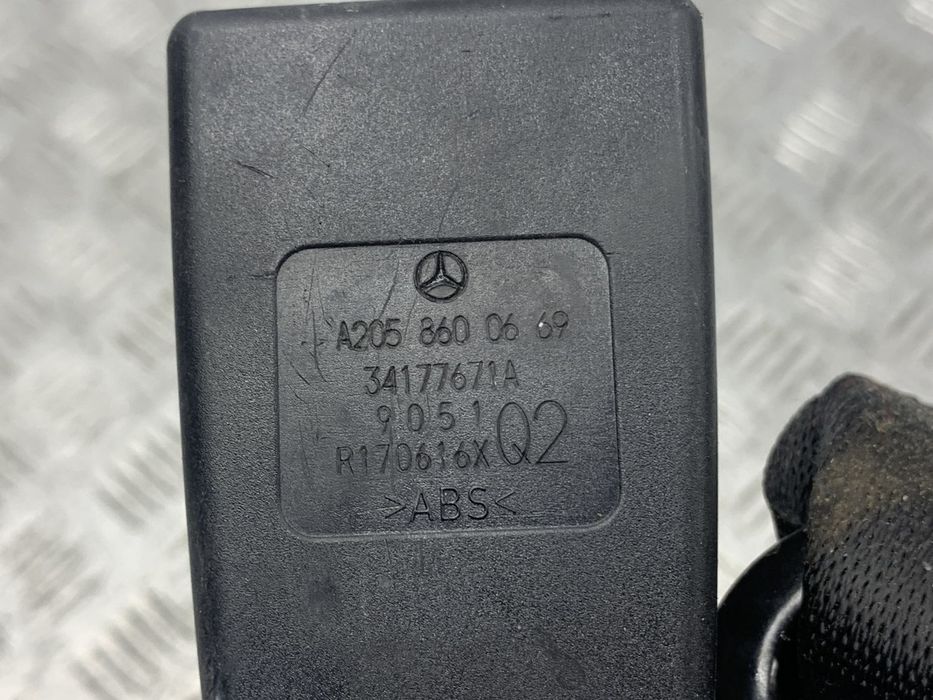 Замок ремня безопасности двойной A2058600669 для Mercedes Benz W205 C-