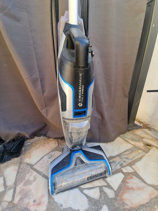 BISSELL CrossWave Pet Pro 2225N | Aspira/Lava/Seca | Produto de limpeza 3 em 1 para animais de estimação | carpetes, azulejos e pavimentos de madeira