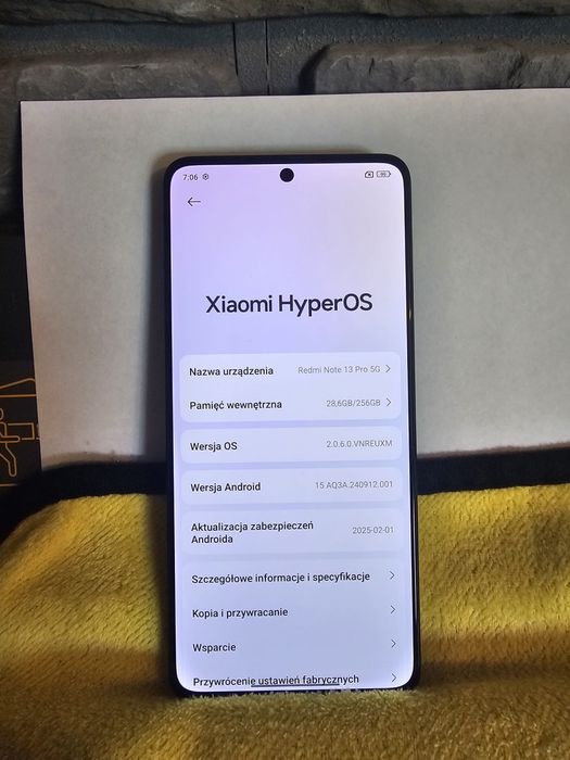 Redmi note 13Pro 5G  12/256