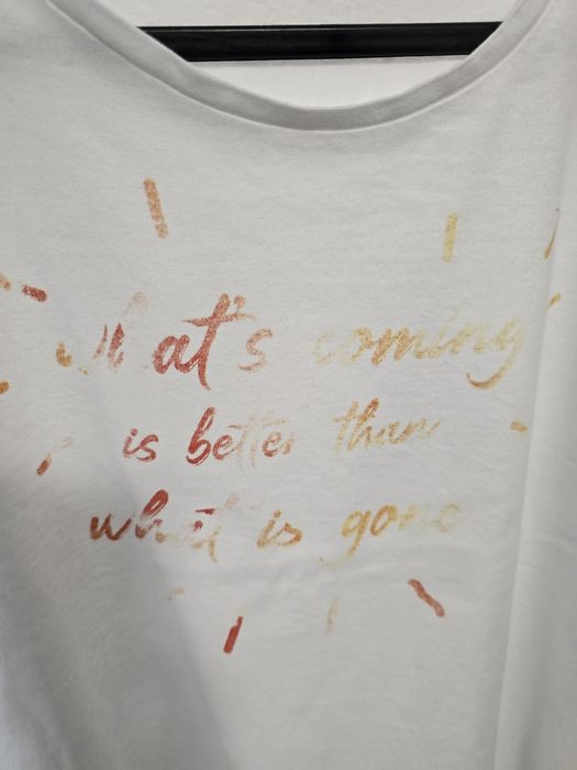 T-shirt com mensagem