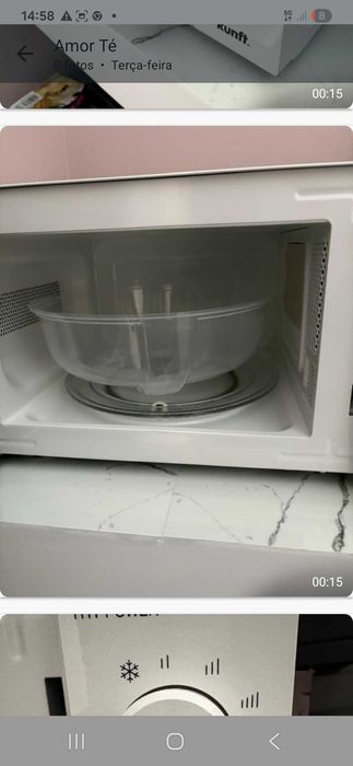 Microondas Kunft, praticamente novo