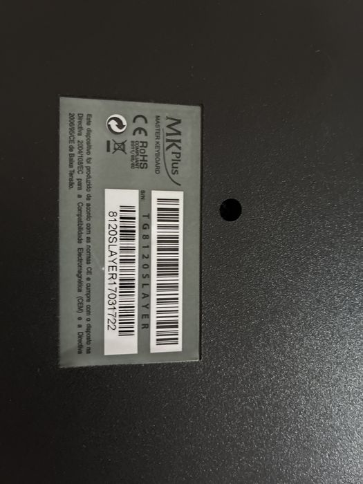 Teclado Slayer MK Plus