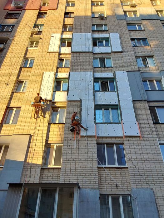 Утеплення квартир, будинків, фасадів мінеральною ватою 30см