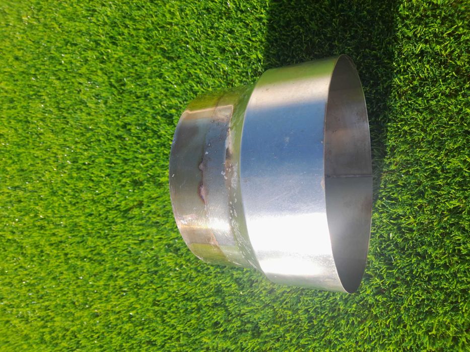 Redutor chaminé em aço inoxidável 200mm 180mm