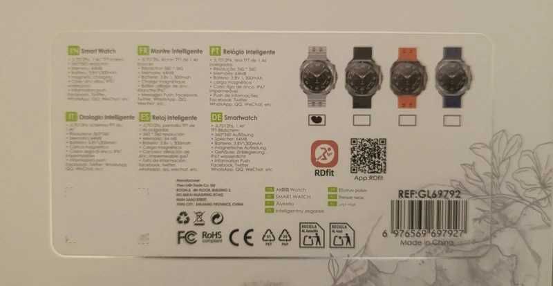 Smartwatch Semelhante ao Samsung Galaxy Ultra
