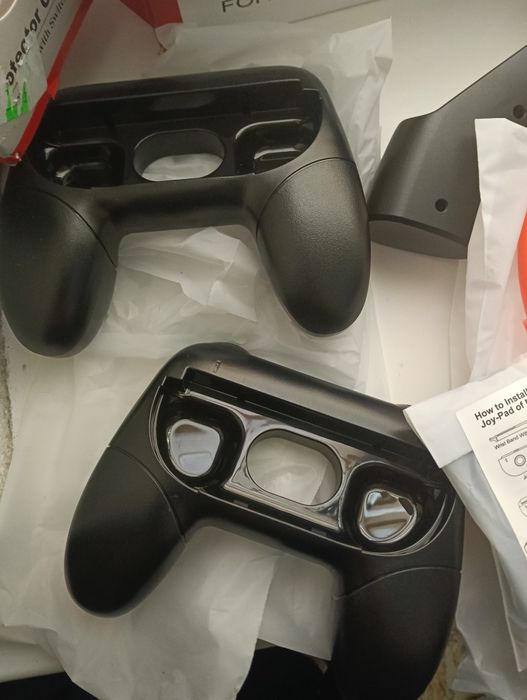 Новий великий набір аксесуарів для Nintendo Switch Ракетки, Бампер, Кермо, пістолет...