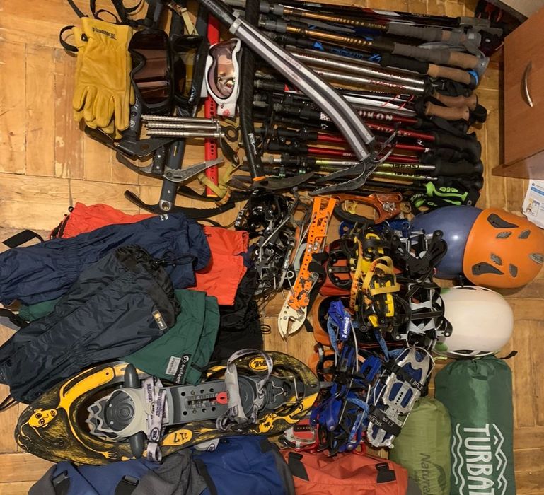 Прокат рюкзаки трекінгові палиці пальники туристичне снаряжение оренда ...