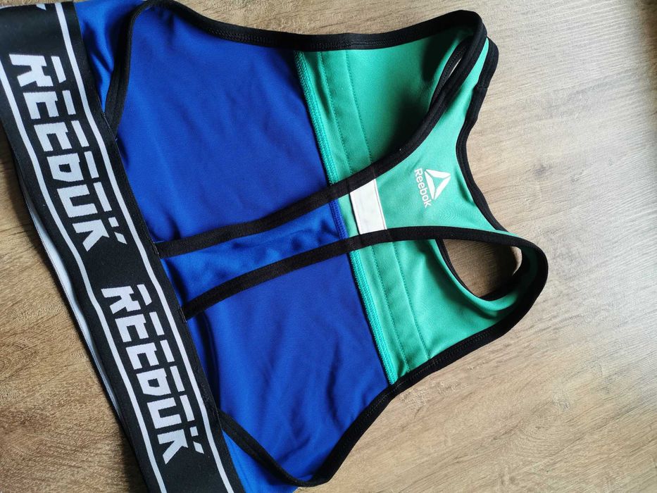 Top sportowy stanik do biegania fitness ćwiczeń joga biustonosz M 38