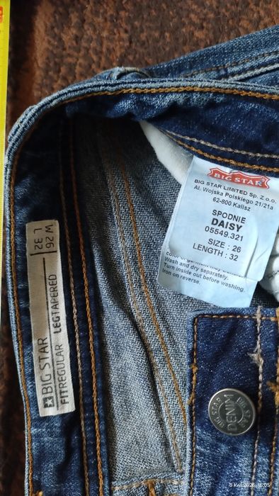 Big Star spodnie damskie