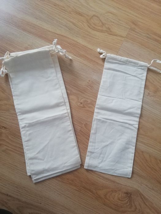 Worki bawełniane 2szt