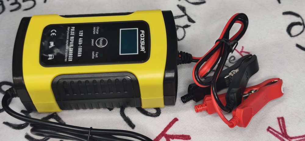 Carregador bateria - 12V 44Ah até 100Ah – Profissional – Novo