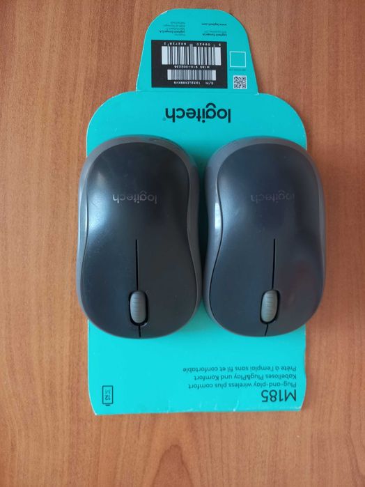 Продам беспроводная мышь Logitech M185. Рабочая. Б/у . 2 шт