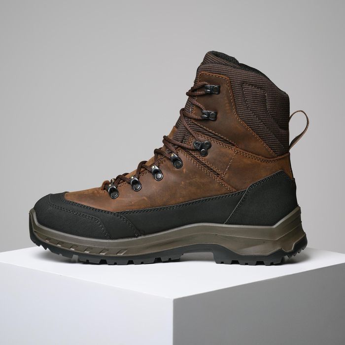 Botas de Caça Impermeáveis e Resistentes Crosshunt 500 V2 Castanho