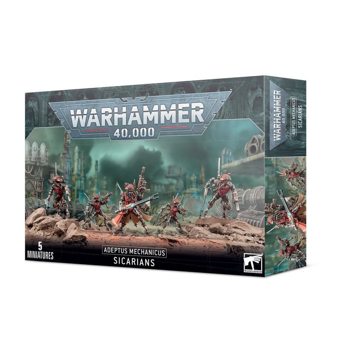 5X Sicarians Adeptus Mechanicus Warhammer 40k Nowy