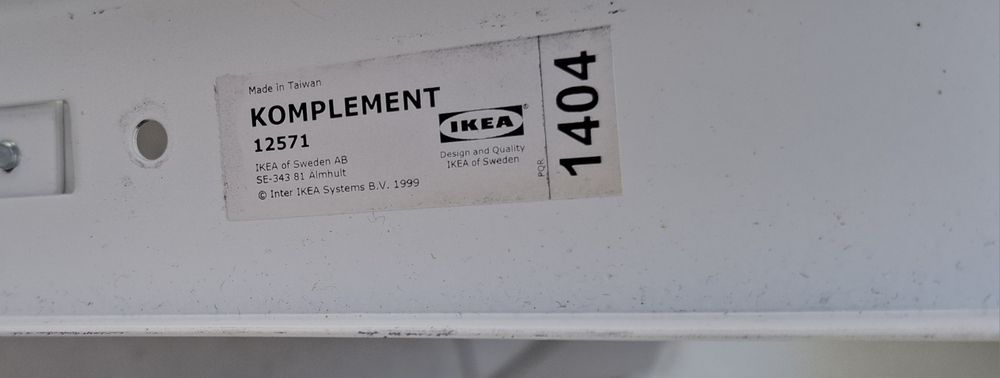 Sapateira extraível IKEA Pax KOMPLEMENT