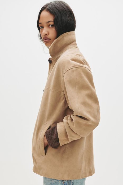 Куртка зі 100%-ї натуральної замшевої шкіри