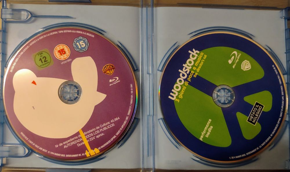 Woodstock 1969 na blu-ray