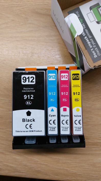 Zestaw tuszy do drukarki HP