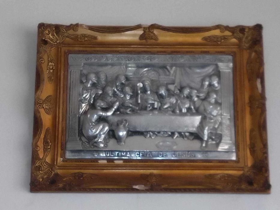 Quadro Sagrada Familia - Prata