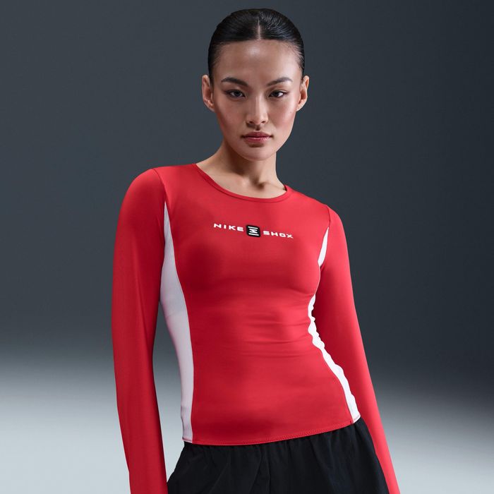 Лонгслів топ  Nike Sportswear Shox Women's Long-Sleeve Top IH0263-657