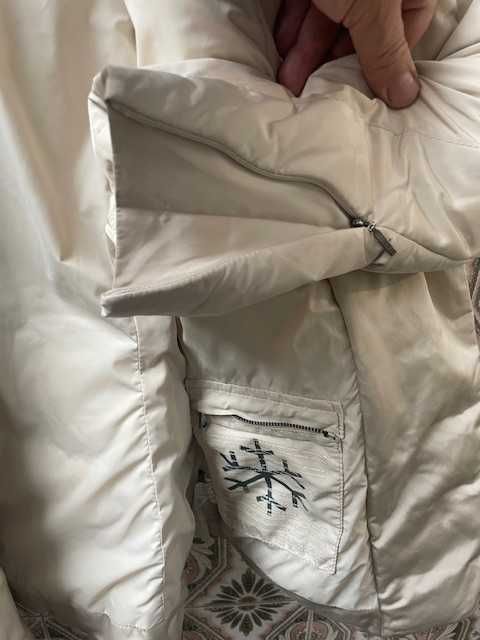 Casaco de penas ZARA como novo