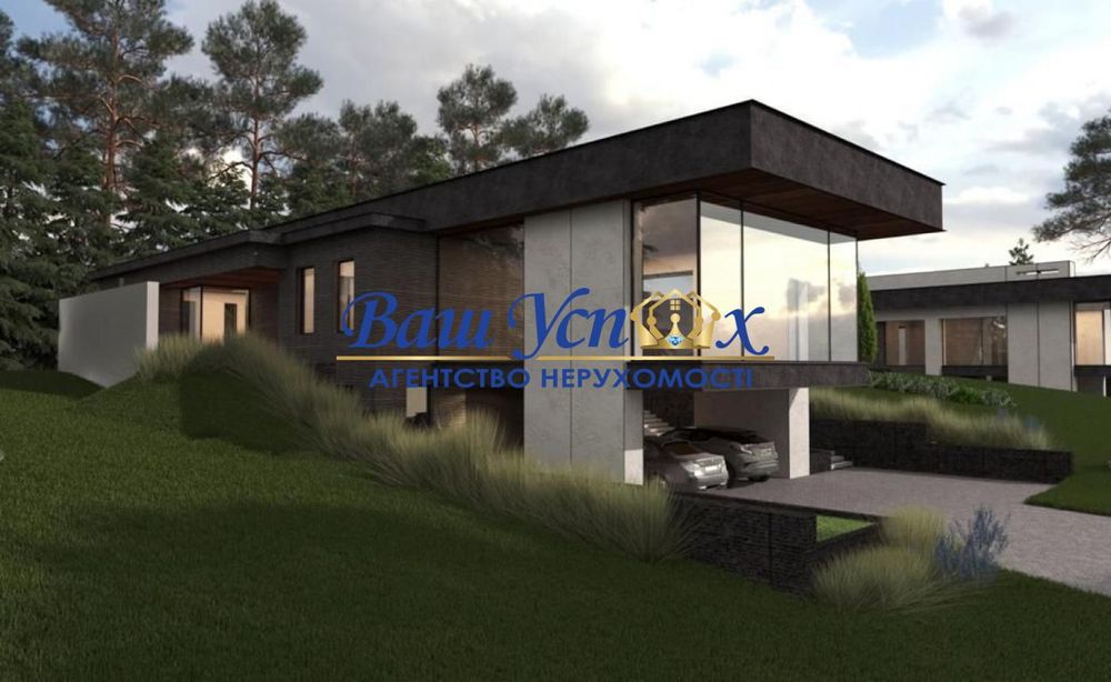 Продаж нового сучасного будинку в Кончі-Заспі в лісі. село Козин.