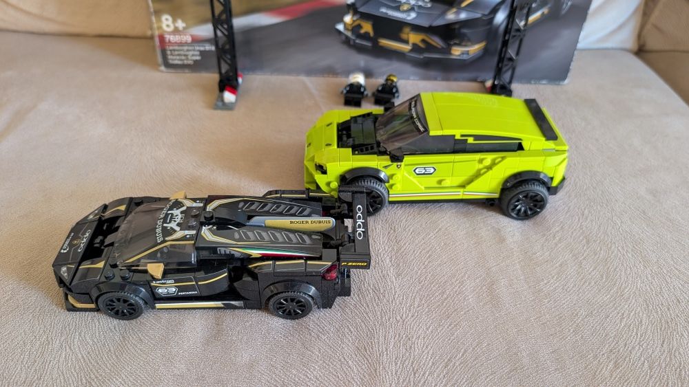 Lego Speed Champions 76899 Lamborghini Urus ST-X & Lamborghini Huracán Super Trofeo EVO