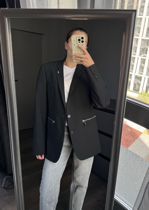 Стильний жакет - піджак з чоловічого плеча