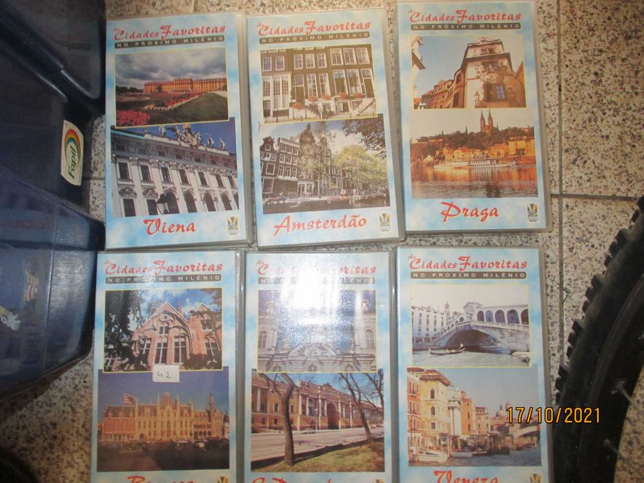 6 VHS - As cidades favoritas no próximo milénio