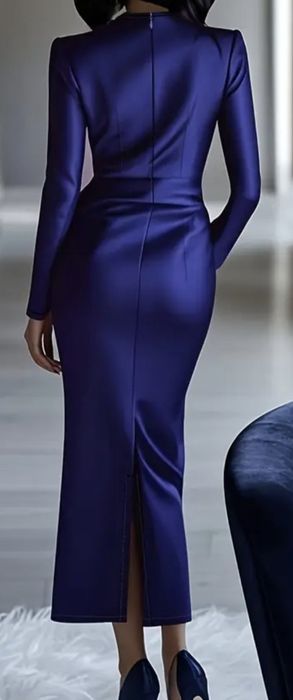 Elegancka długa sukienka duży rozmar xl XXL