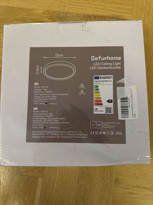 Lampa sufitowa Led Plafon