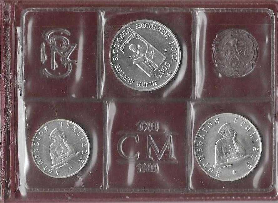 Itália - - - "Universidade de Bolonha" - - - - - Moedas de Prata